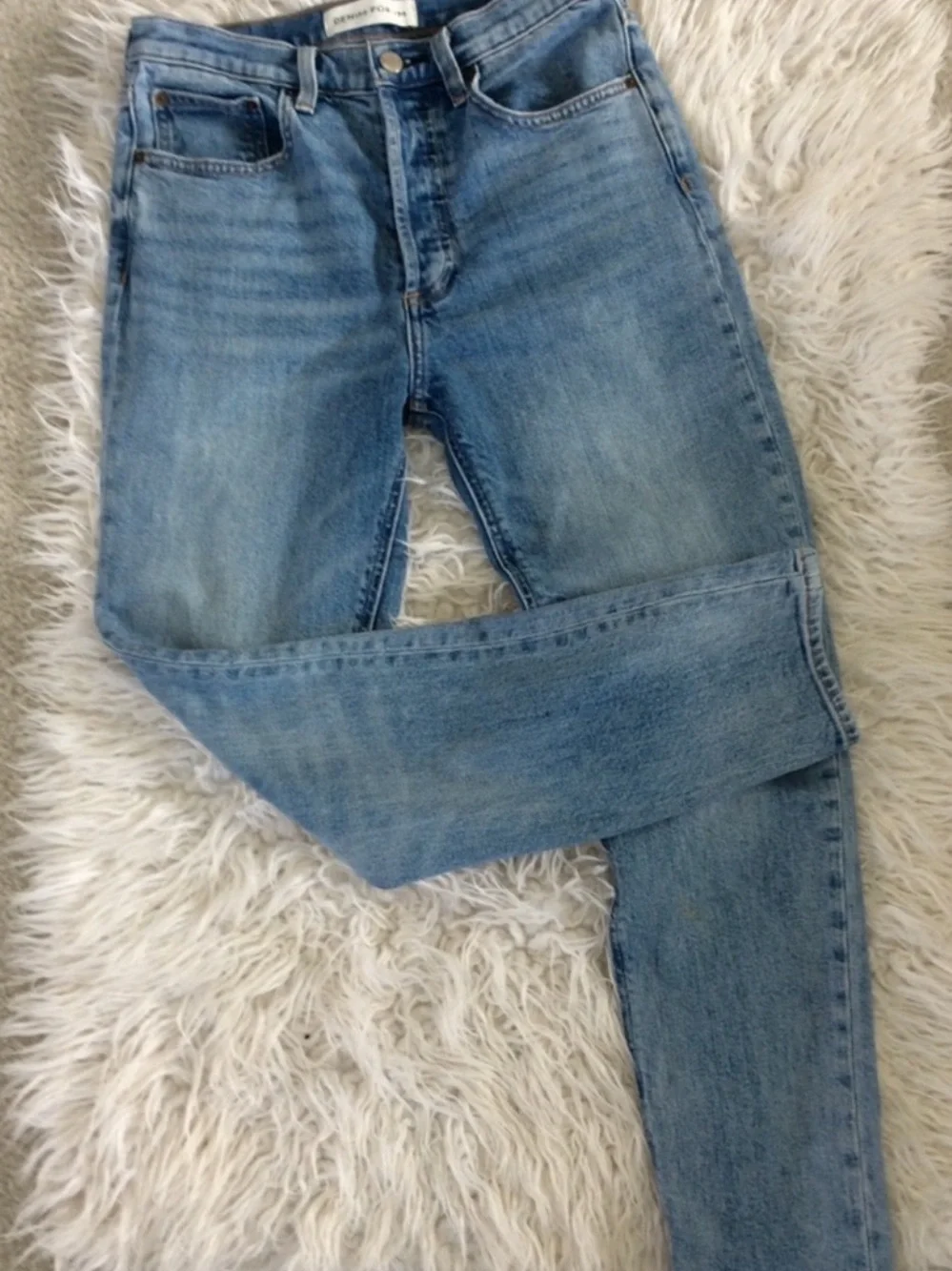 Aritzia Denim Forum Yoko High Rise Slim Jean